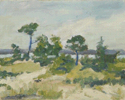 George McAdams - artist photo for art wanted listing (East Hampton, NY)